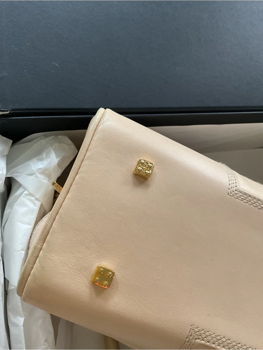 Loewe Amazona Soft blush Leather Satchel Bag